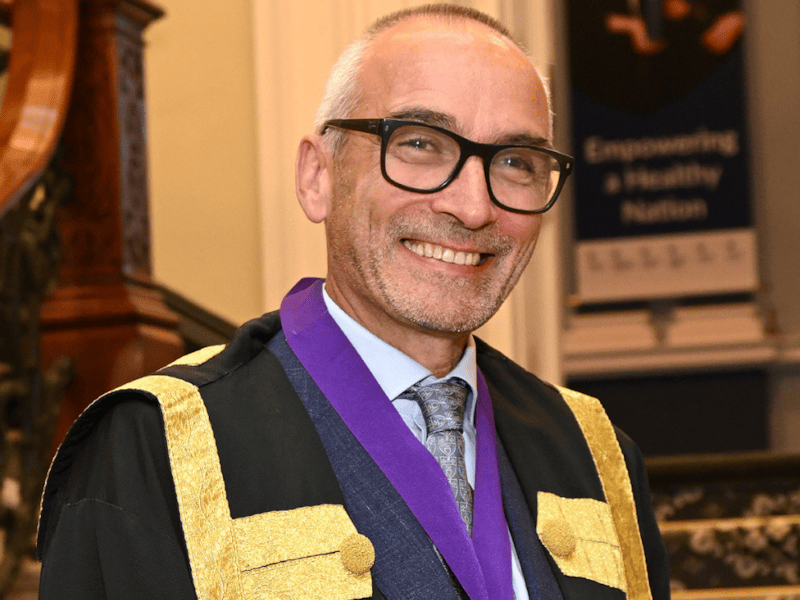 Prof Anthony O' Regan sworn in as new President of the Royal College of Physicians